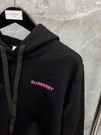Small Pink Logo Hoodie - Men's