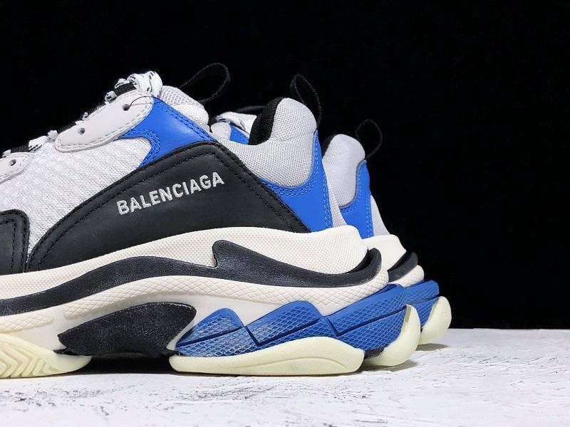 Blue Mesh Colourblock Chunky - Men's
