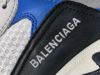 Blue Mesh Colourblock Chunky - Men's