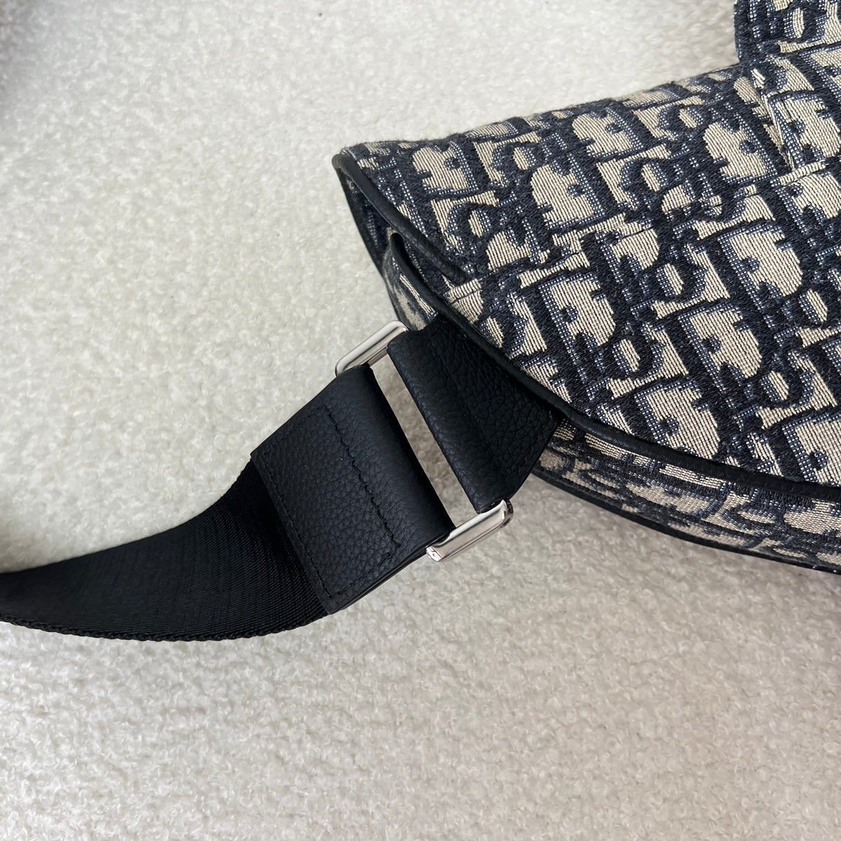 Black and Grey Shoulder Bag