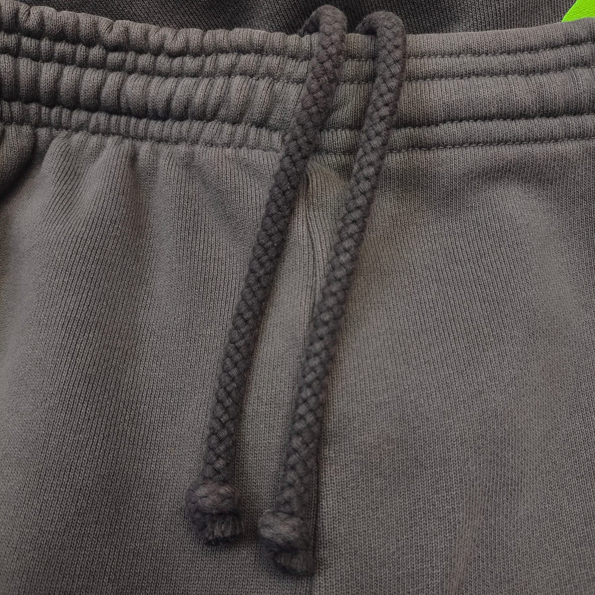 Olive Cotton Spider Graphic Joggers - Men's