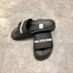 Black with White Logo Slides