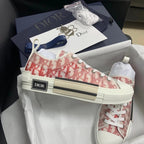 B23 Low Red Oblique Sneakers