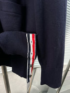 RWB Stripe Cardigan White - Men's