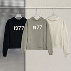 Navy Cotton Numeral Print Pullover - Men's