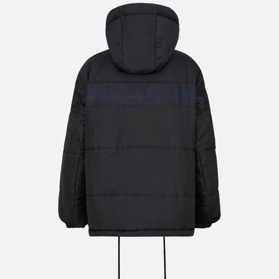 REVERSIBLE LONG PUFFER JACKET