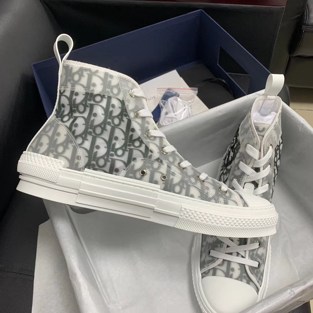 B23 High-Top Graphic Sneakers