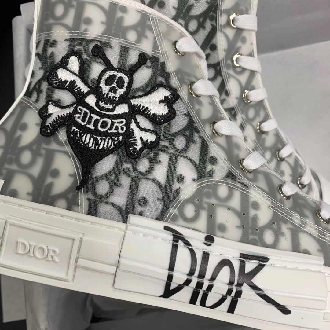 B23 High-Top Graphic Sneakers