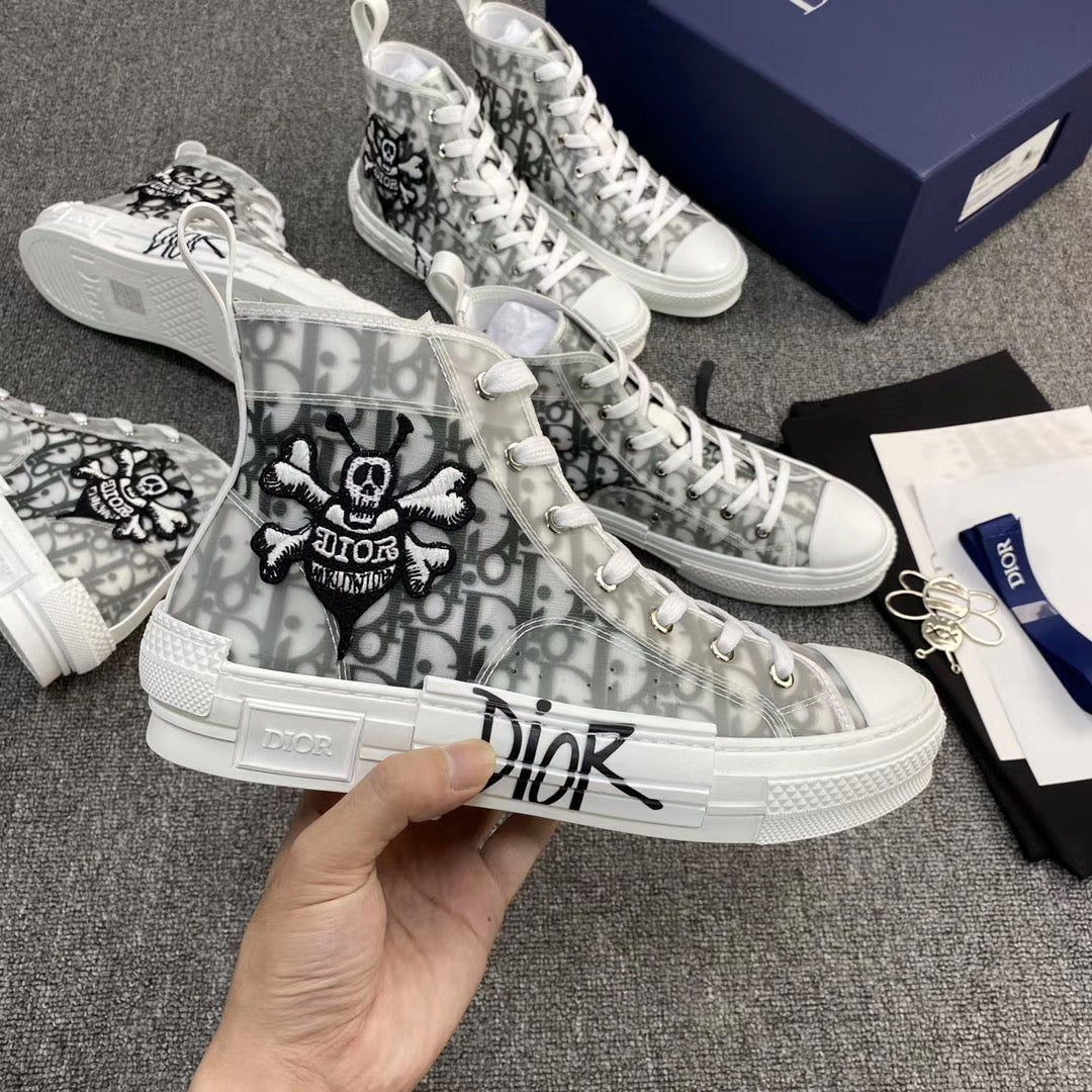 B23 High-Top Graphic Sneakers