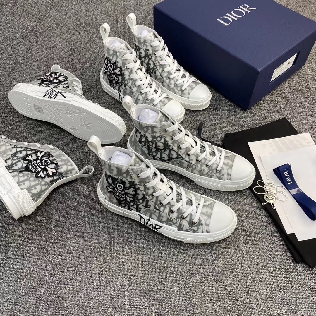 B23 High-Top Graphic Sneakers