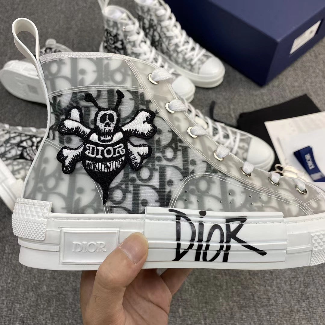 B23 High-Top Graphic Sneakers