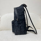 Classic Oblique Black Backpack