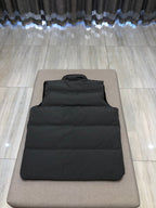 Black Nylon Arm Patch Gilet - Men's