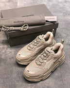 Triple S Tan Sneakers