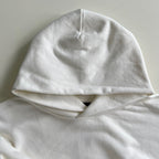 Black Cotton Varsity Text Pullover - Men's