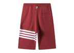 Red Jersey Bar Stripe Drawstring - Men's