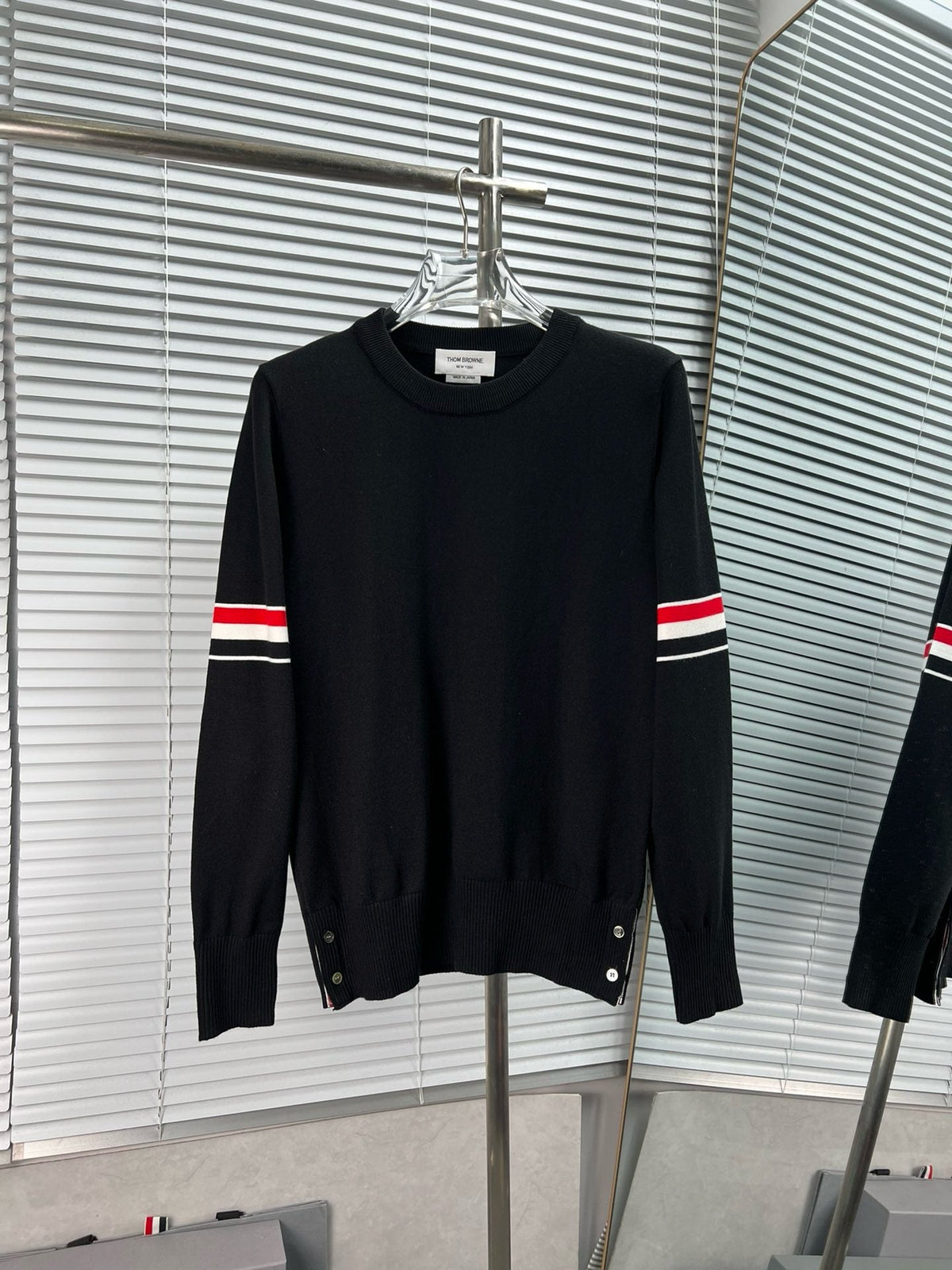 RWB Crewneck Cream Sweater - Men's