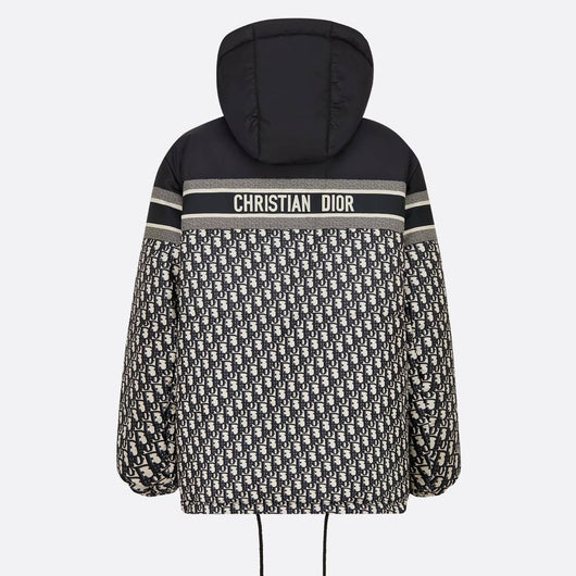 REVERSIBLE LONG PUFFER JACKET