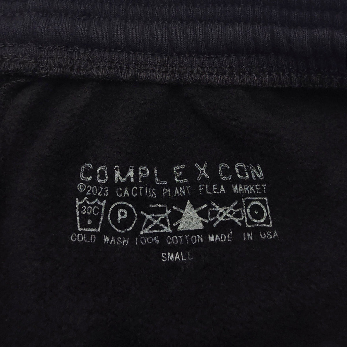 Black Cotton Graphic Straight - Men's