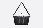 Black and Grey Duffle Bag