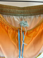 Sunset Gradient Silk Shorts - Men's
