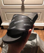 Grey Allover Logo Slides