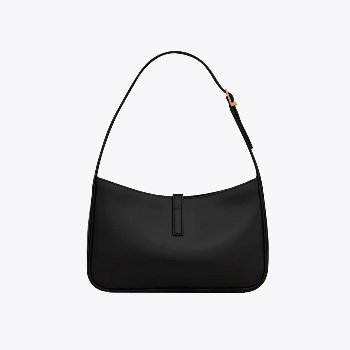 Le 5 À 7 in Smooth Leather – hOBO BAG FEATURING LEATHER TAB WITH THE CASSANDRE, AND TONAL SUEDE LINING.COMPACT – LUX VERSE Luxury Designer Fashion Outlet