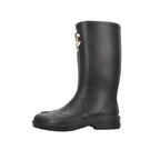 Rubber Rain Boots Black