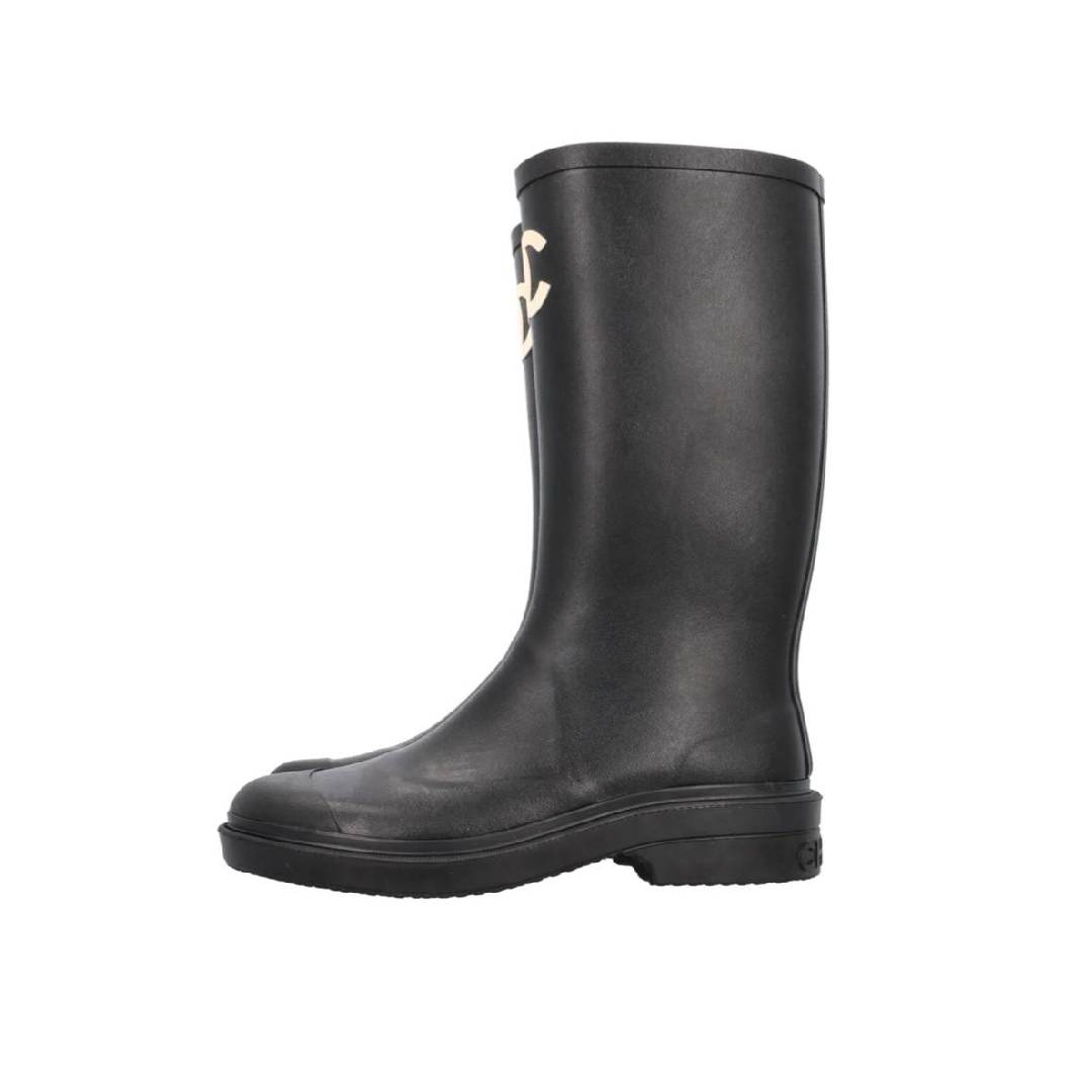 Rubber Rain Boots Black
