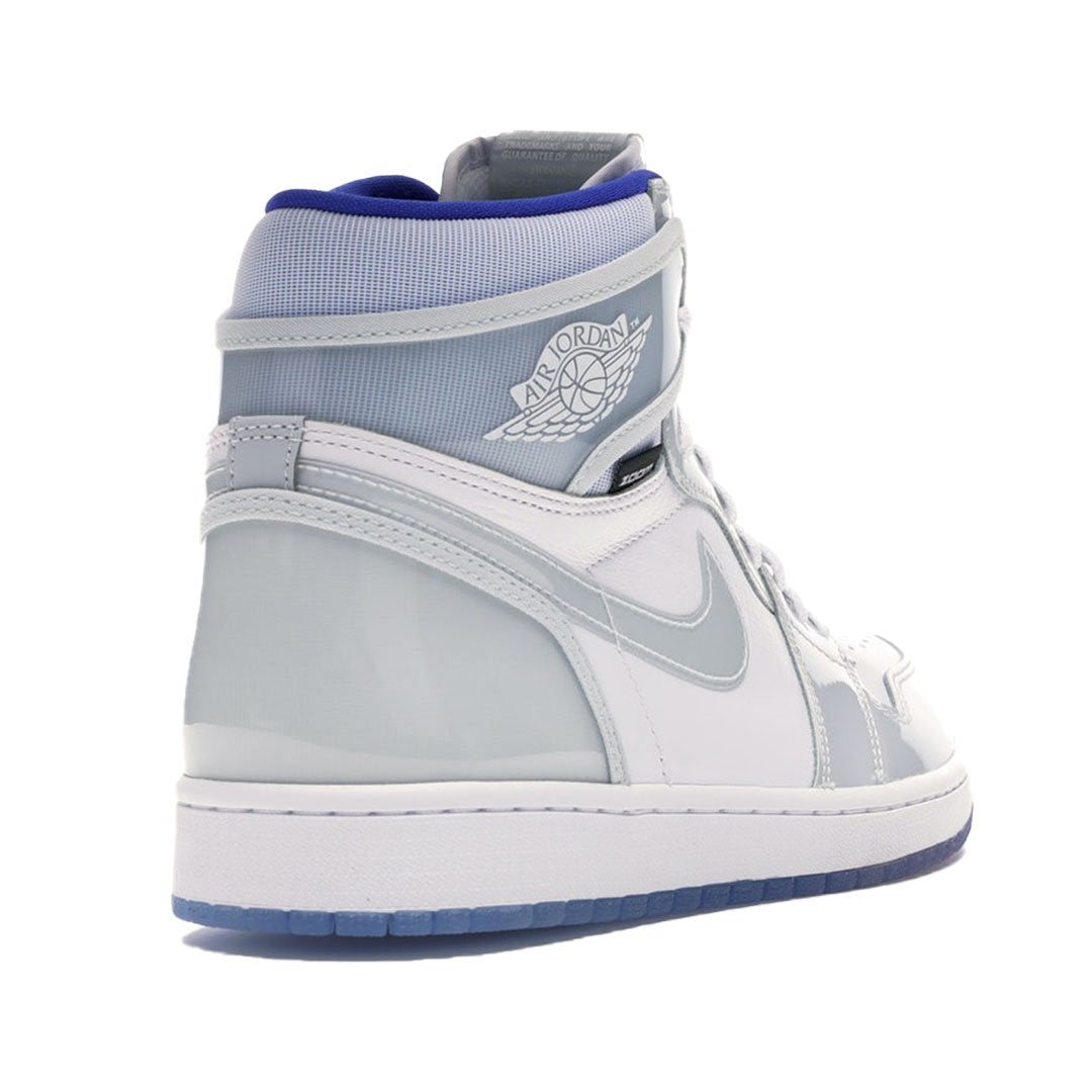 Racer Blue – the latter takes the form of clear overlays on the sneaker’s heel panel and collar – LUX VERSE Luxury Designer Fashion Outlet
