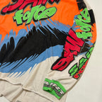 Cream Wool Graphic Crewneck - Men's