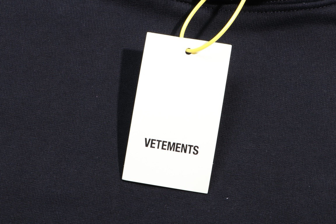 Black Cotton Tonal Graphic Pullover - Men's