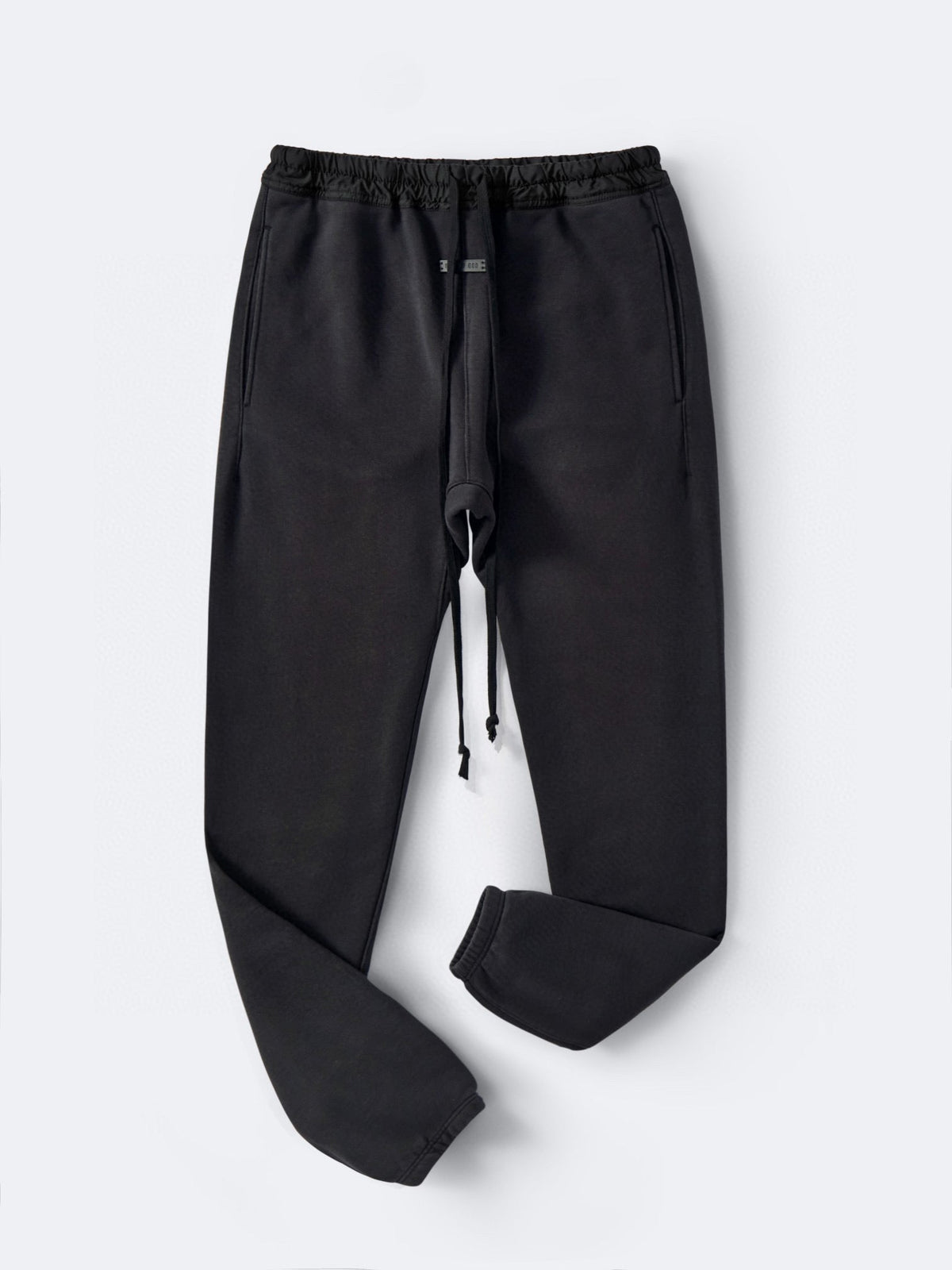 Essentials Black Sweat Trousers - Men's