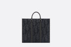 Black and Grey Tote Bag