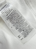 Navy Cotton Label Patch Crewneck - Men's