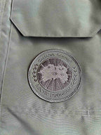 Black and White Parka - Men's