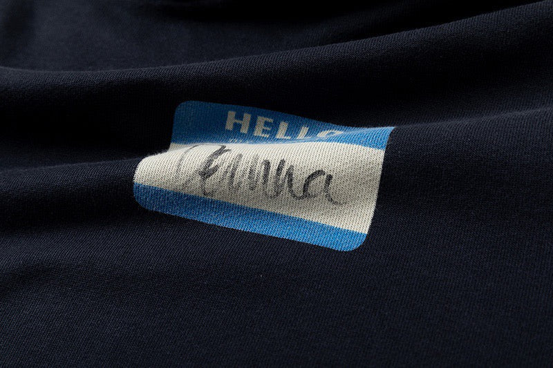 Blue Patch Logo Hoodie - Men's