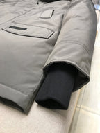 Black and White Parka - Men's