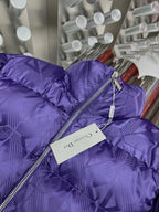 Purple Puffer Jacket - Men's