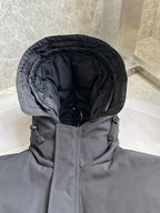 Black and White Parka - Men's