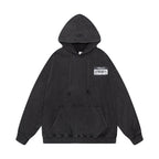 Washed Patch Logo Hoodie - Men's