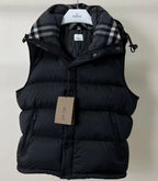 Black Puffer Jacket - Men's