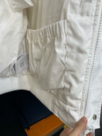Black and White Puffer Jacket - Men's