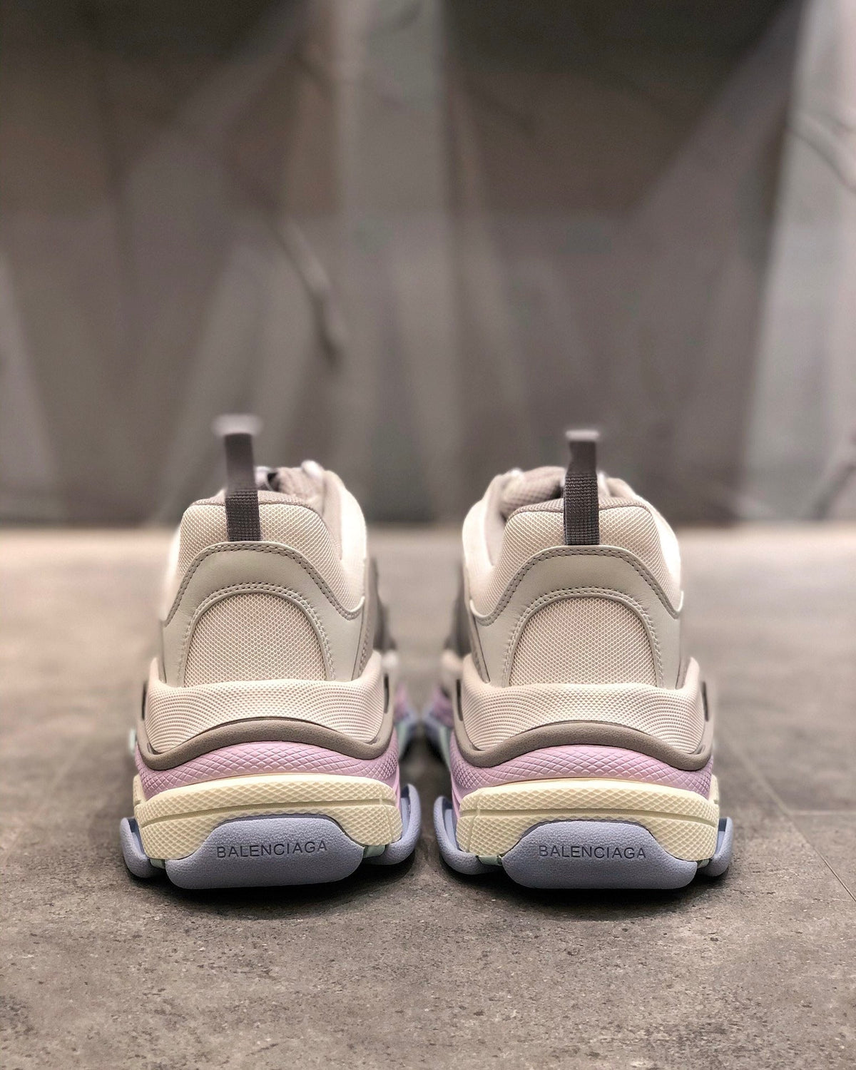 Triple S Beige Sneakers