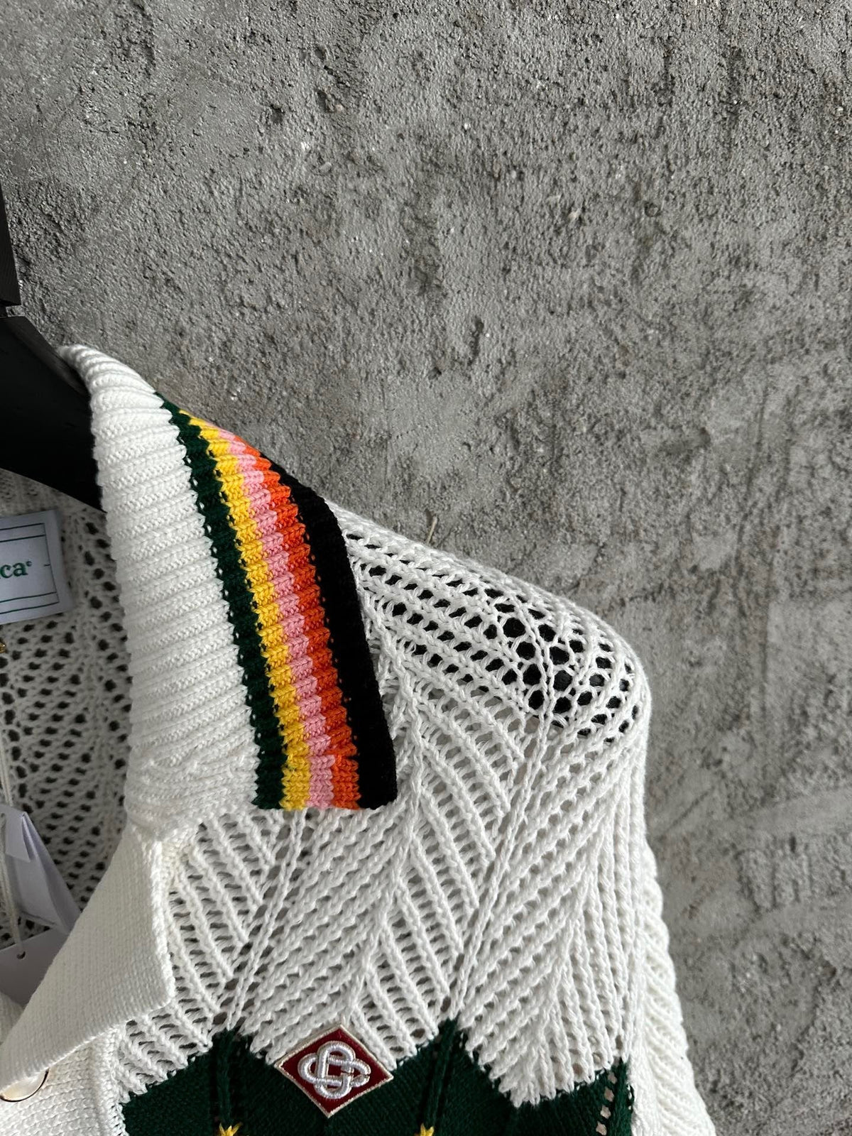 Chevron Knit Shirt - Men's