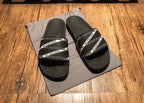 Black Allover Logo Slides