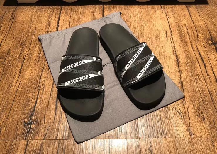 Black Allover Logo Slides