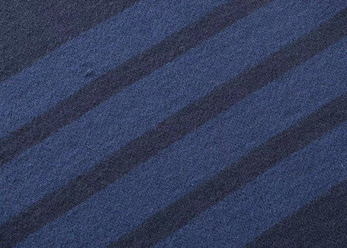 Grey Jersey Bar Stripe Drawstring - Men's