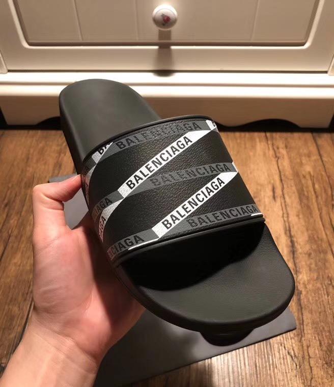 Black Allover Logo Slides
