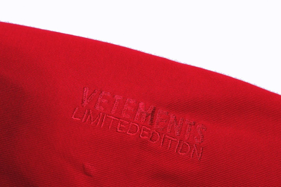 Black Cotton Logo Pullover - Men's